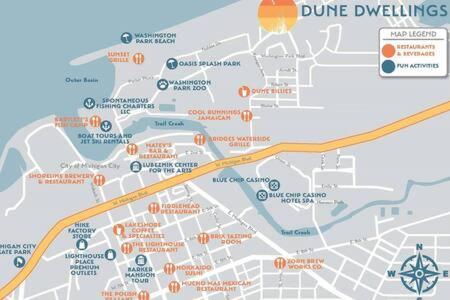 Spacious Upstairs 1Bed- Walking Distance To Beach Outlet Mall مدينة ميتشيغان المظهر الخارجي الصورة